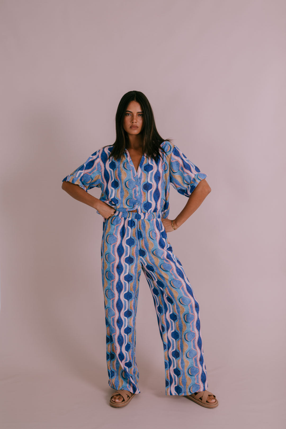 Corfu Shirt - Greece Print