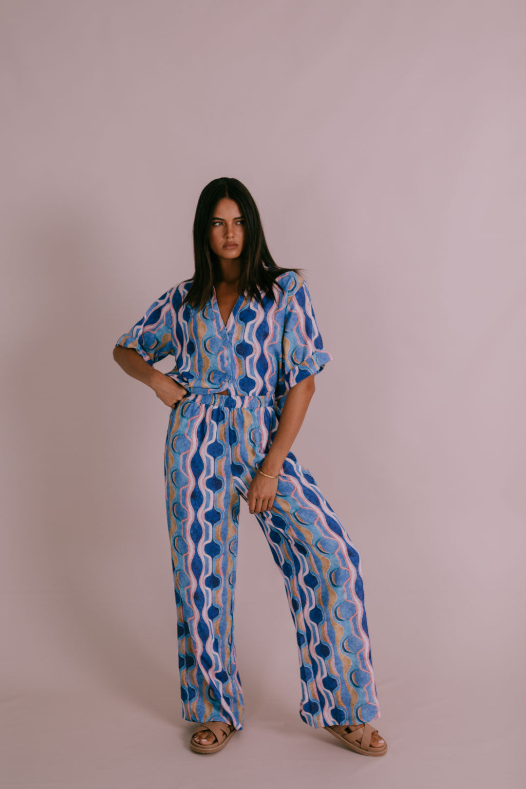 Corfu Shirt - Greece Print