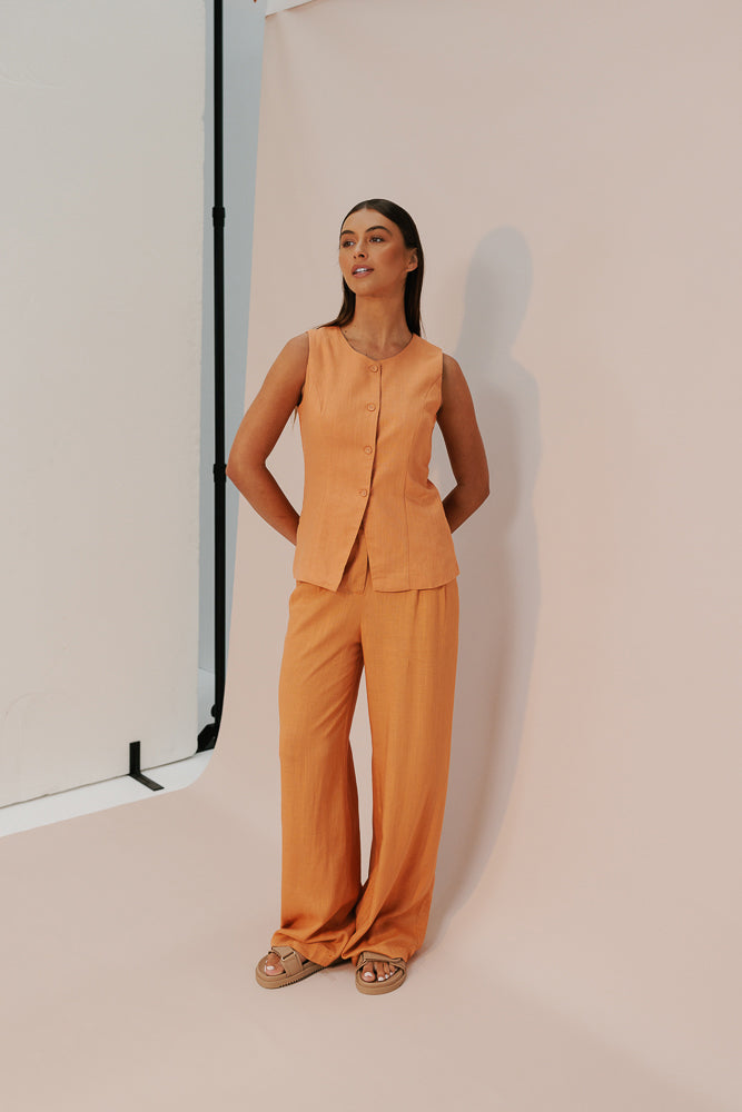 Leo Pants - Rust