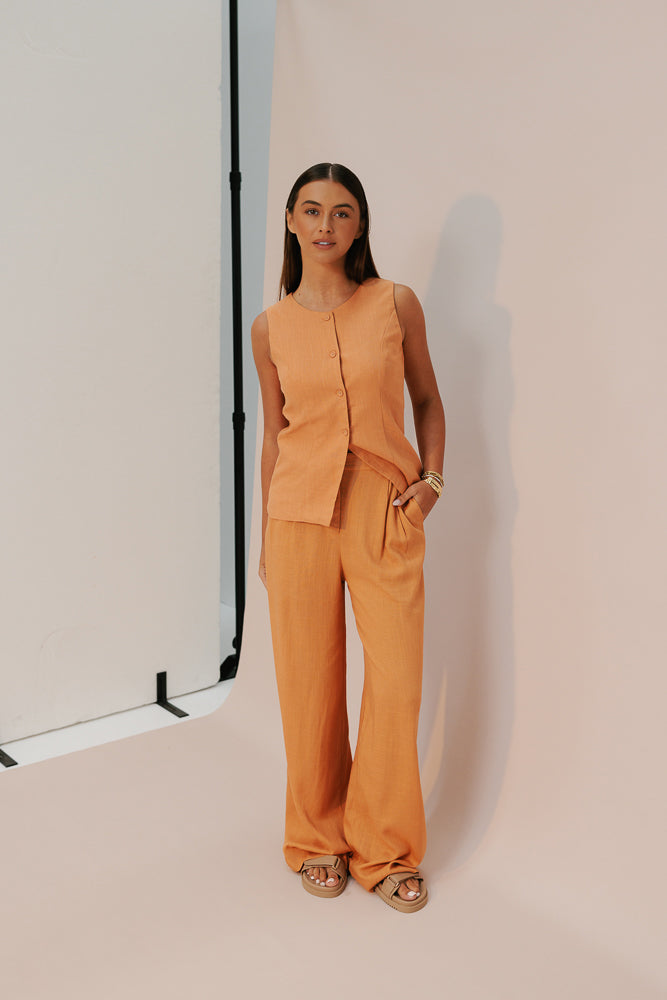 Leo Pants - Rust