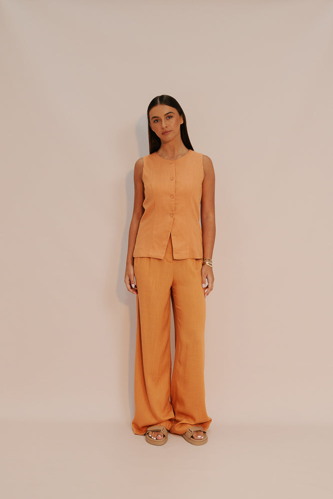 Leo Pants - Rust