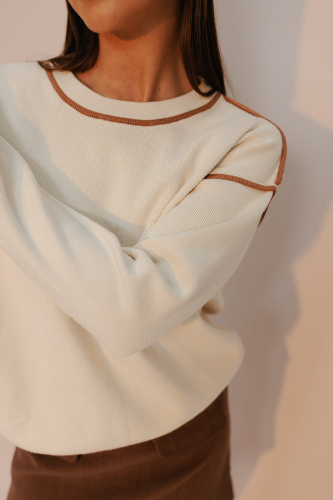 Libra Knit Jumper - Cream