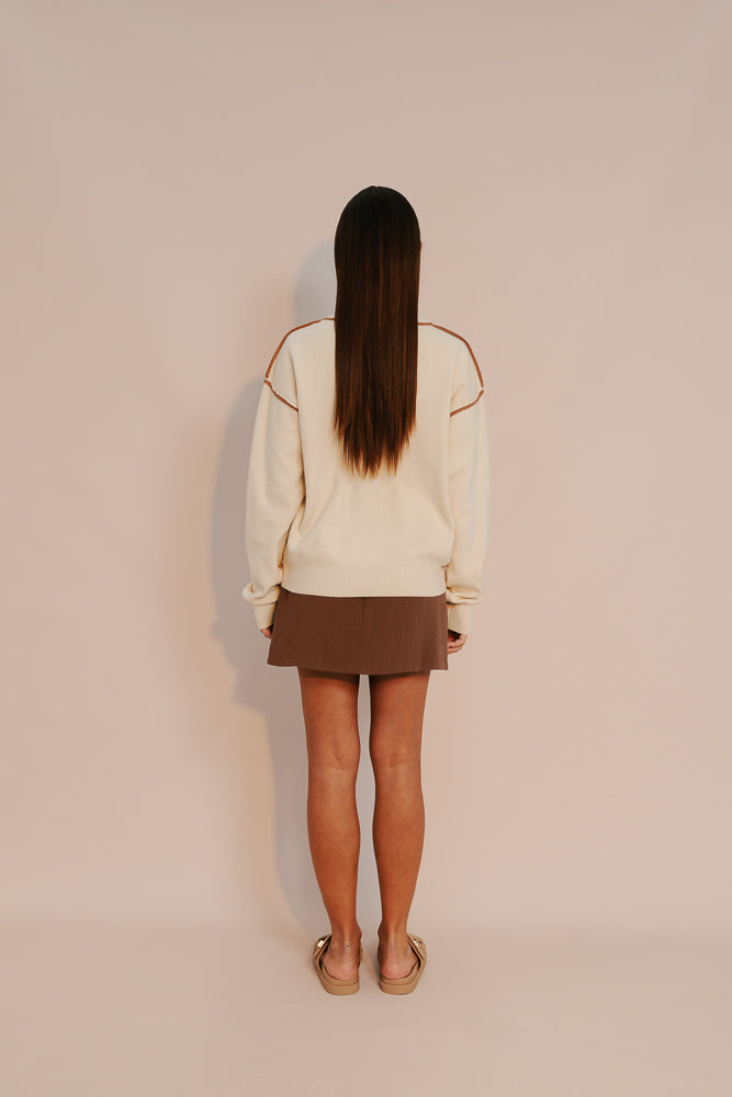 Libra Knit Jumper - Cream