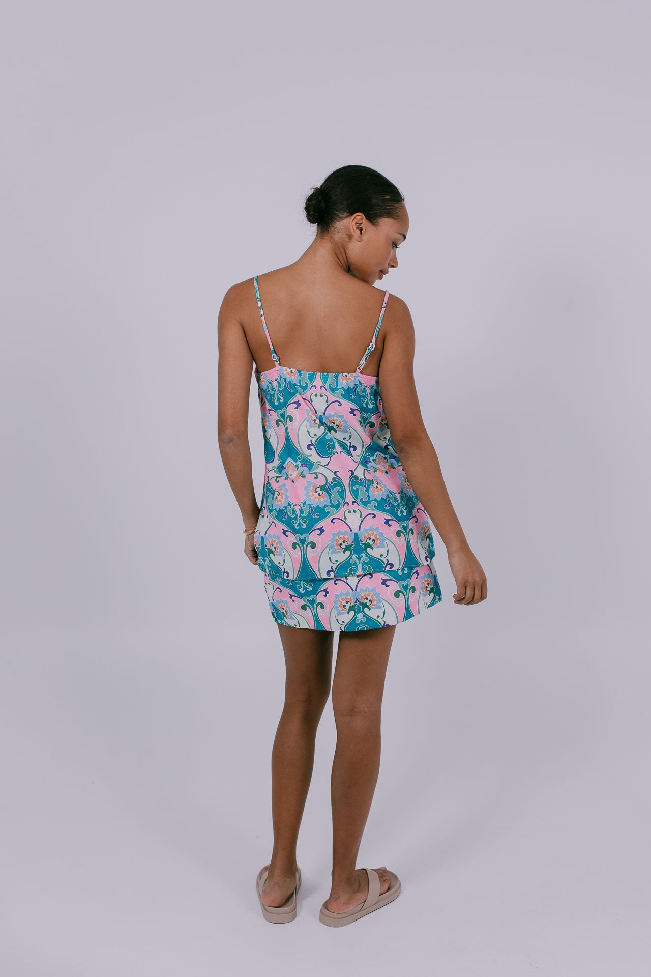 Viola Singlet - Charm Print