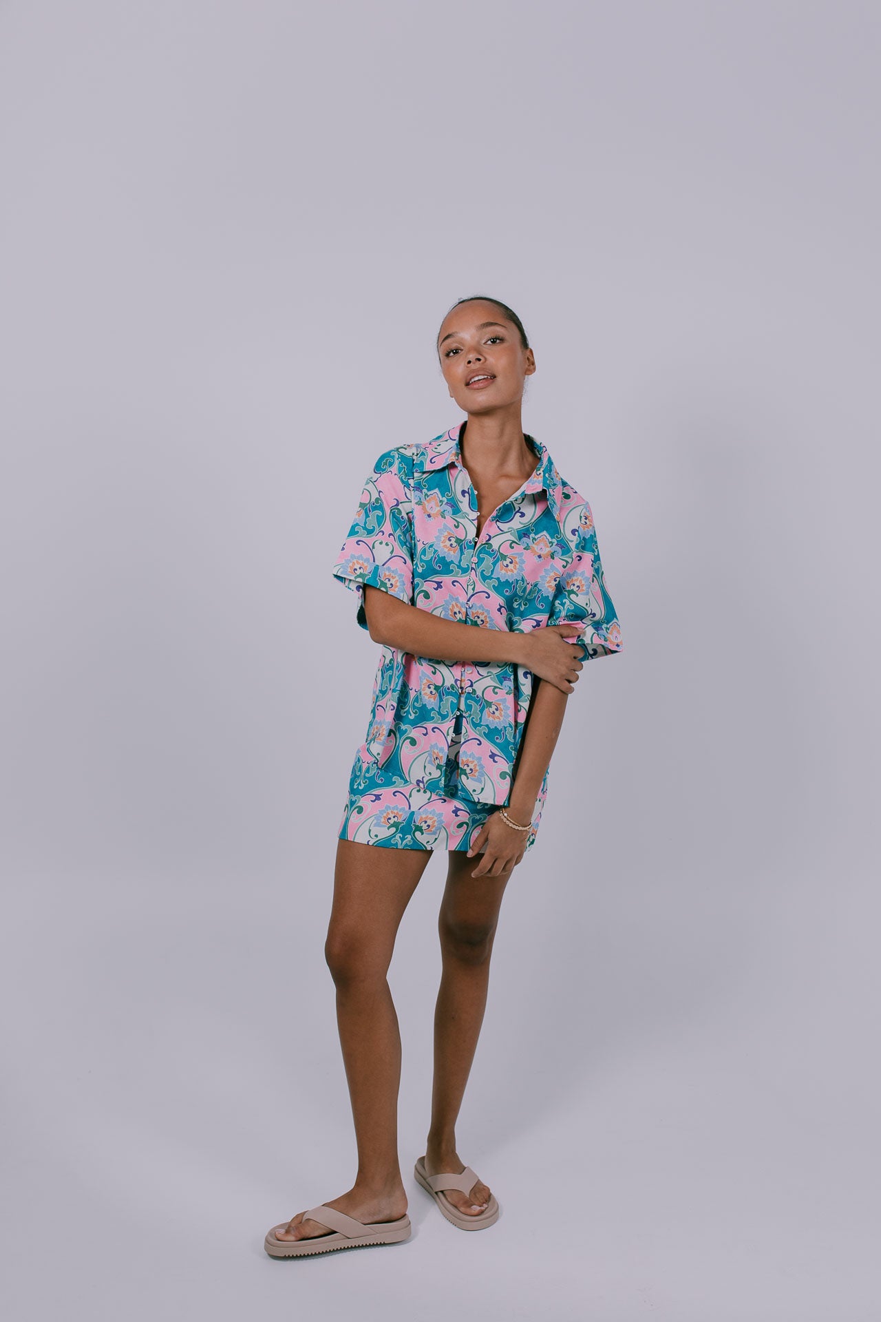 Taman Shirt - Charm Print