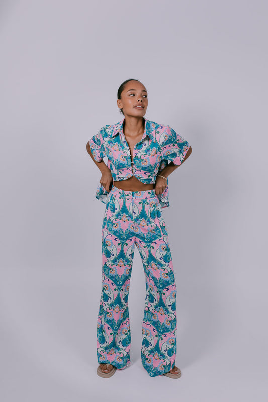 Congo Pants - Charm Print