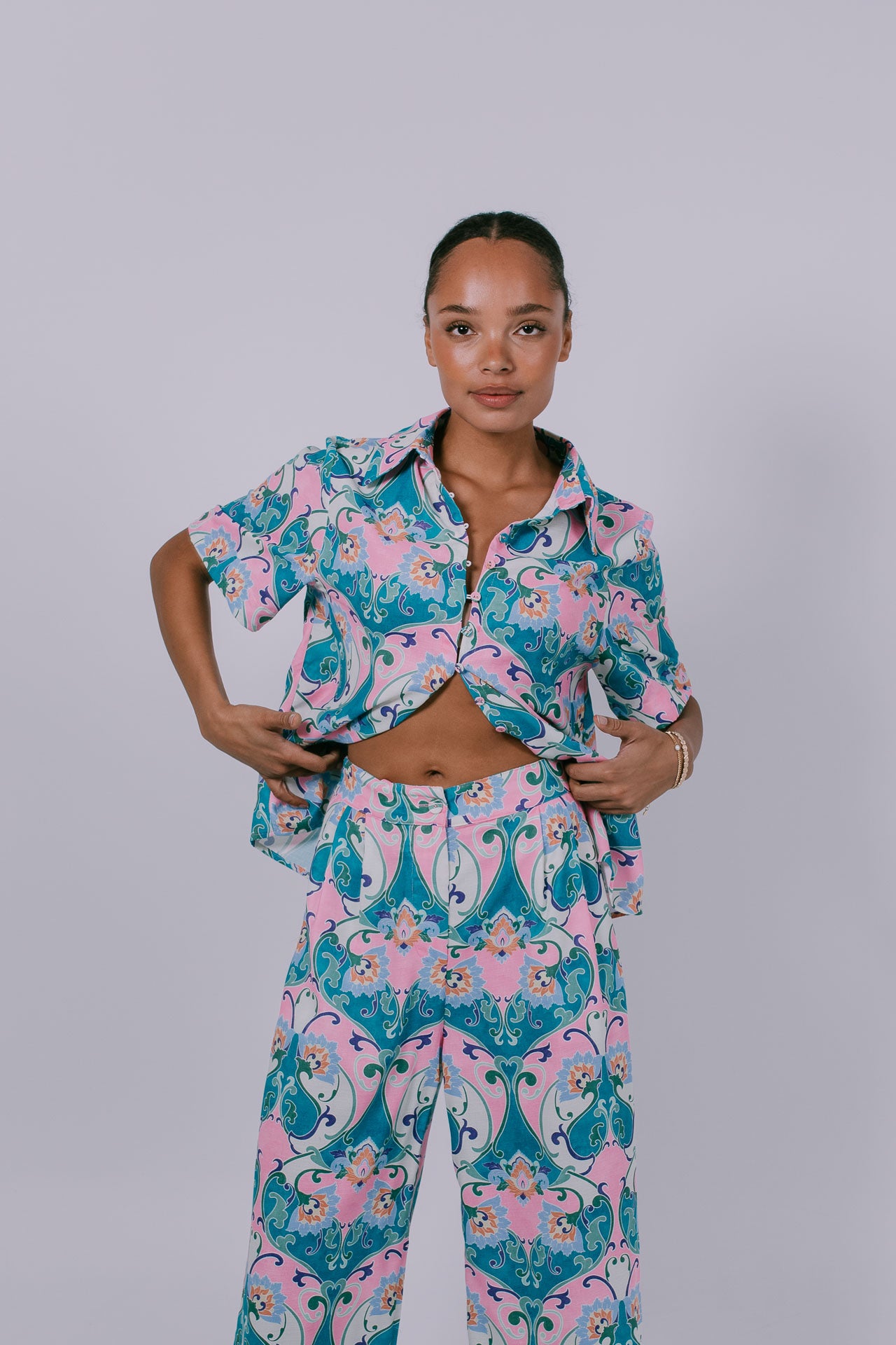 Congo Pants - Charm Print