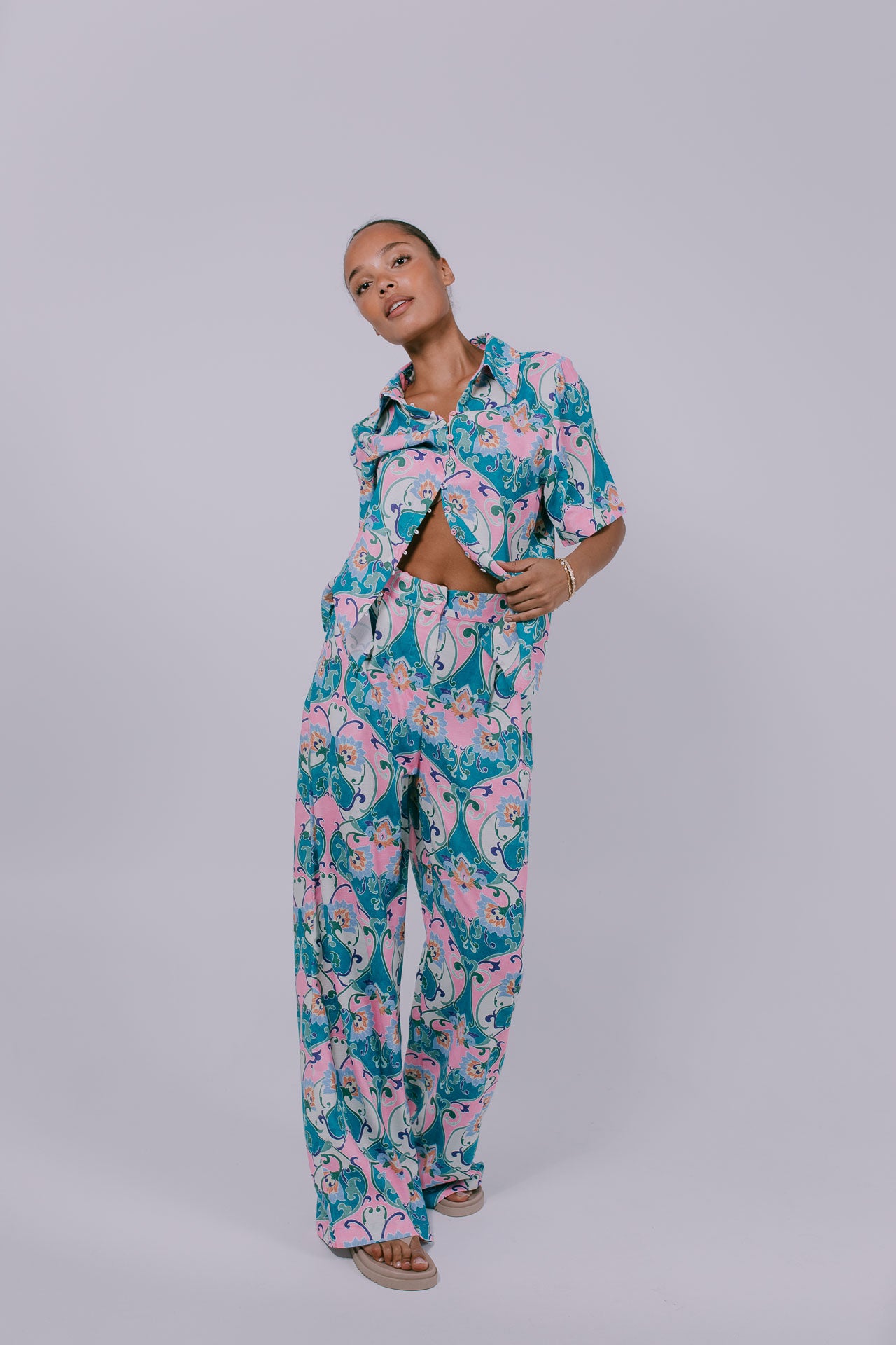 Congo Pants - Charm Print