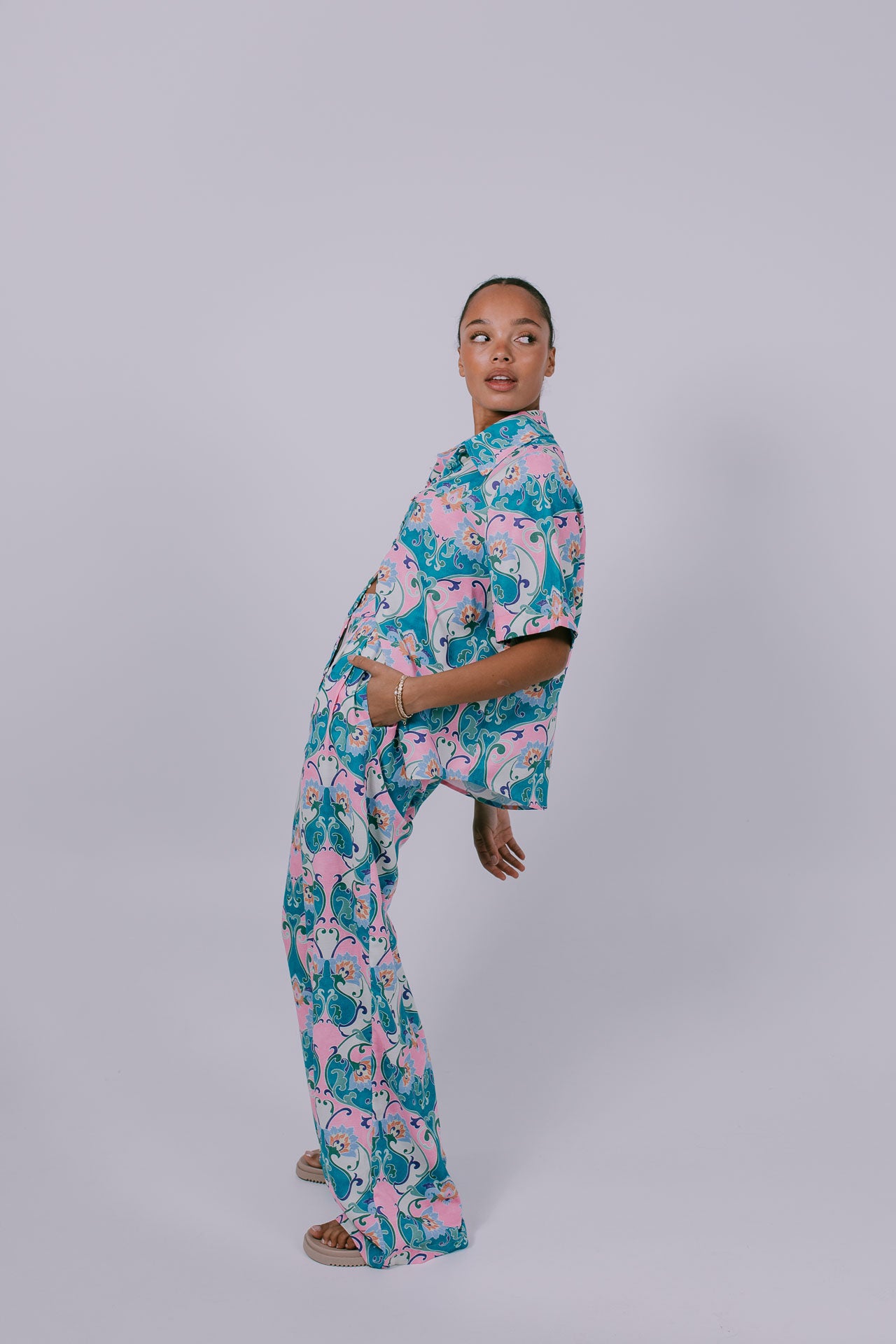 Congo Pants - Charm Print