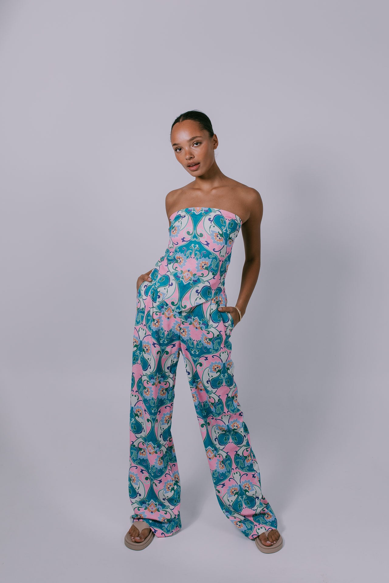 Congo Pants - Charm Print