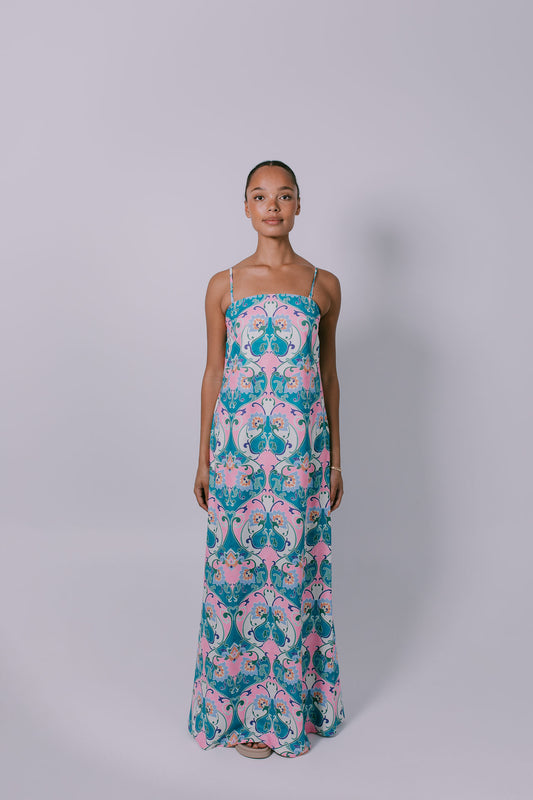 Ruelle Maxi Dress - Charm Print