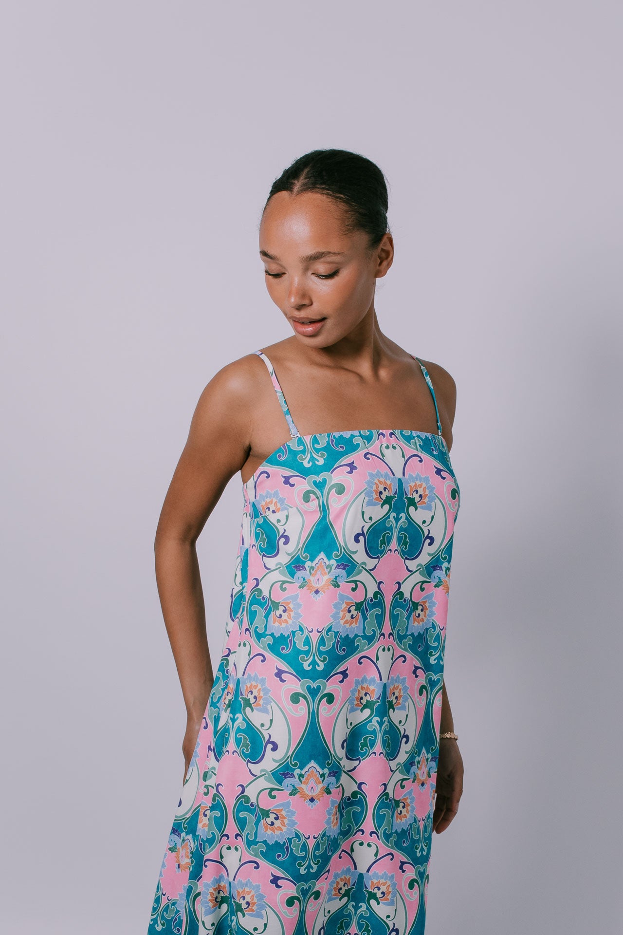 Ruelle Maxi Dress - Charm Print