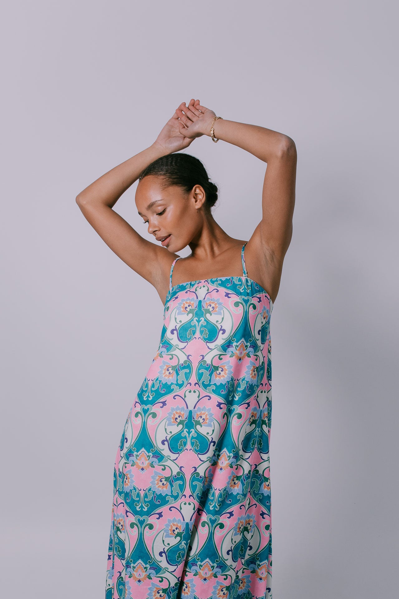 Ruelle Maxi Dress - Charm Print