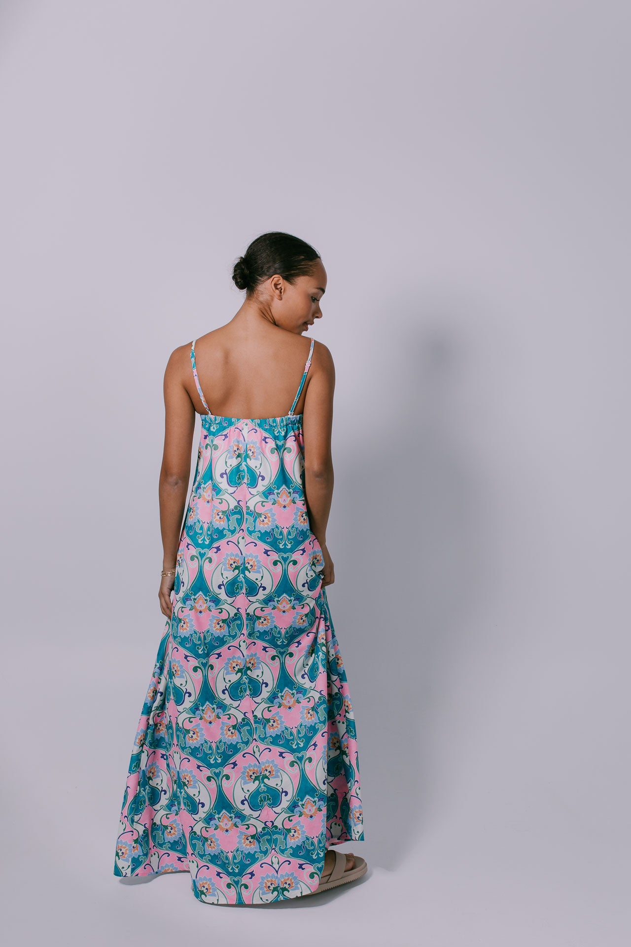 Ruelle Maxi Dress - Charm Print