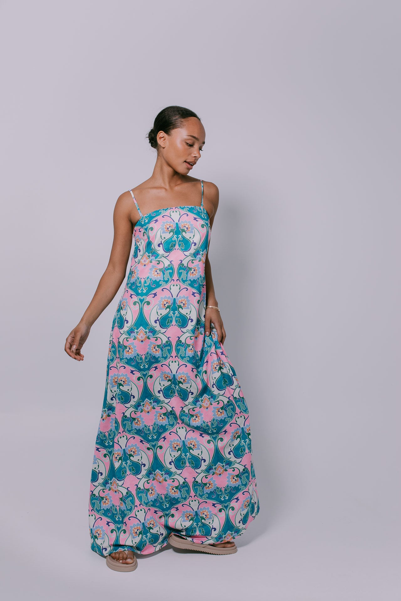 Ruelle Maxi Dress - Charm Print