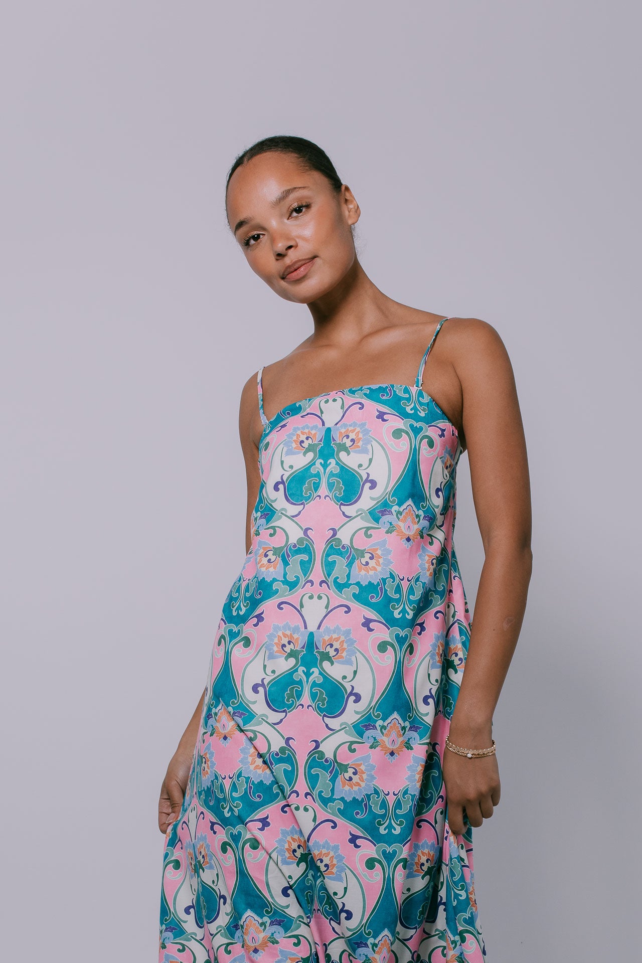 Ruelle Maxi Dress - Charm Print