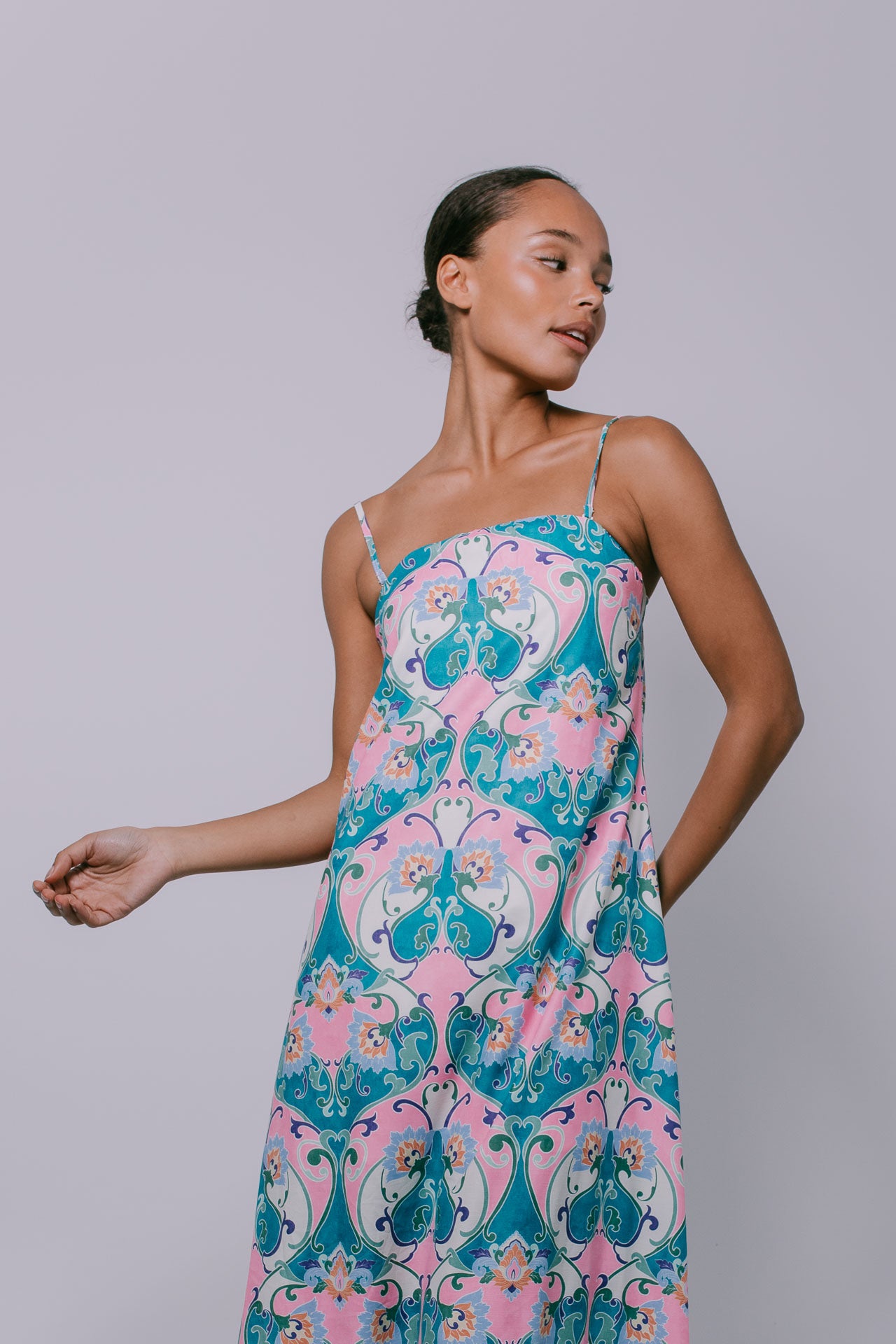 Ruelle Maxi Dress - Charm Print