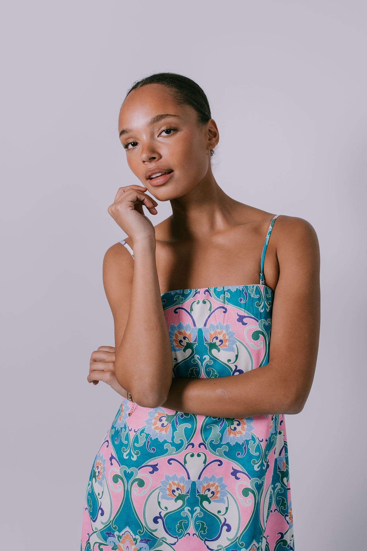 Ruelle Maxi Dress - Charm Print