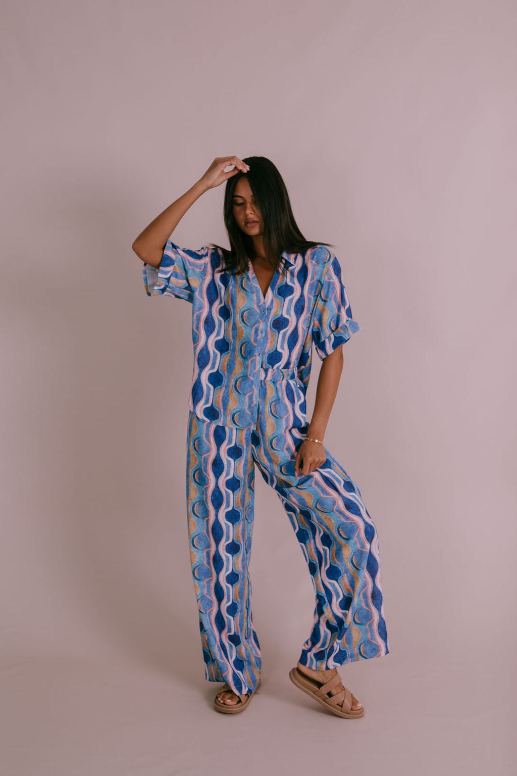 Corfu Shirt - Greece Print