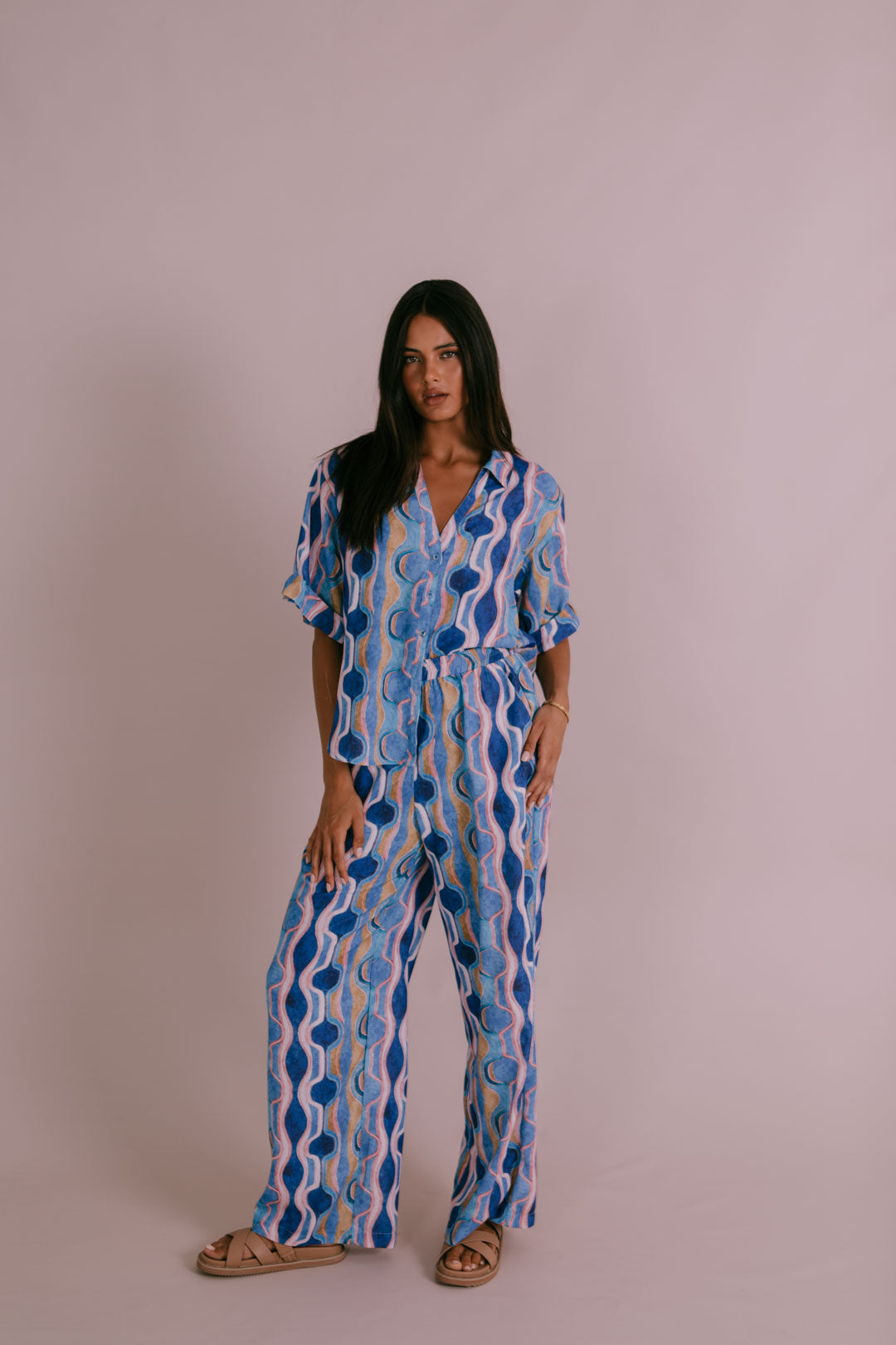 Corfu Shirt - Greece Print