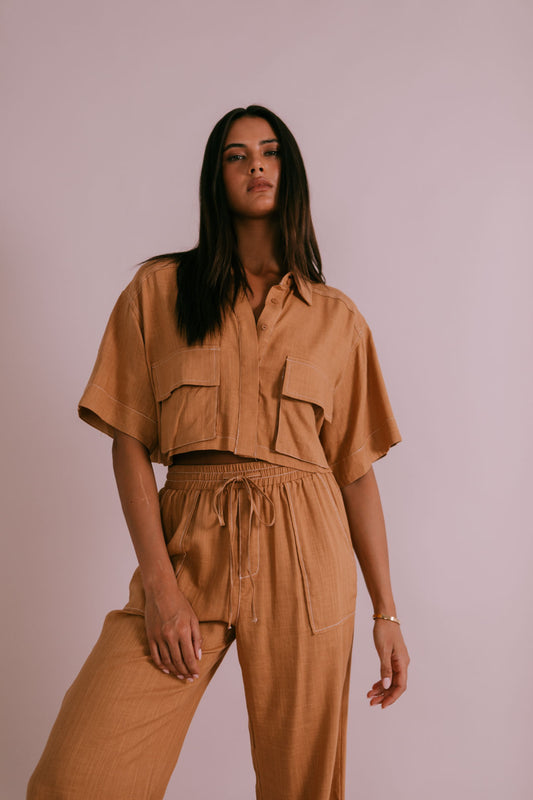 Dali Shirt - Caramel