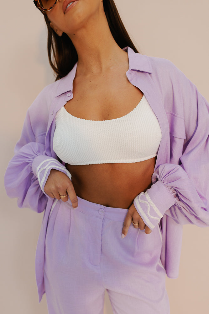 Sparrow Shirt - Lilac