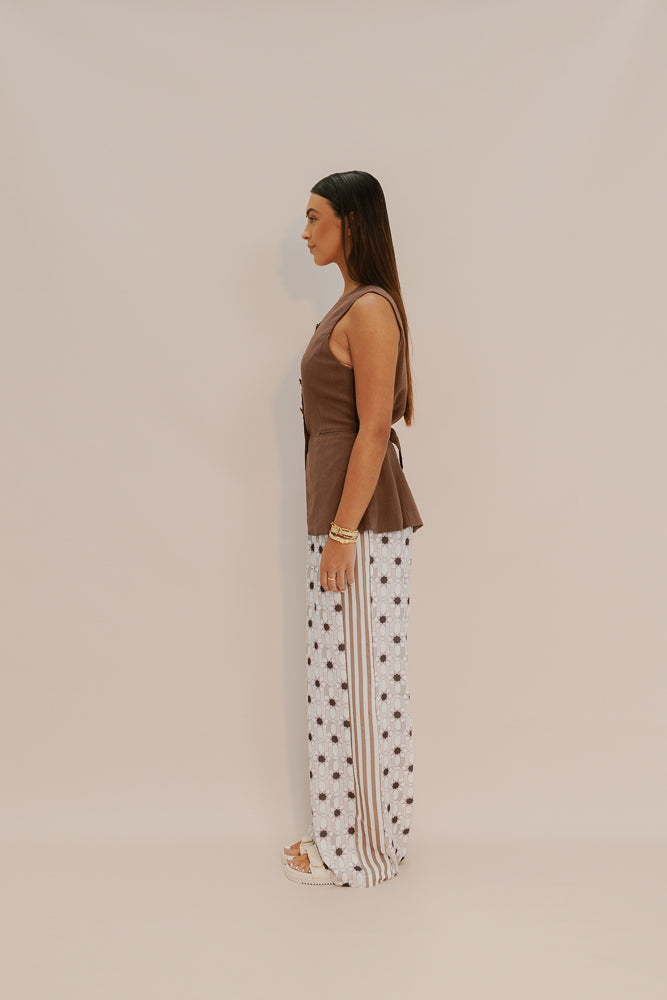 Aviary Pant - Sable Print