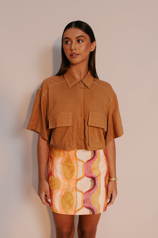 Dali Shirt - Caramel