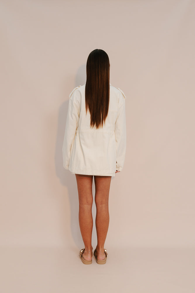 Gemini Jacket - Cream