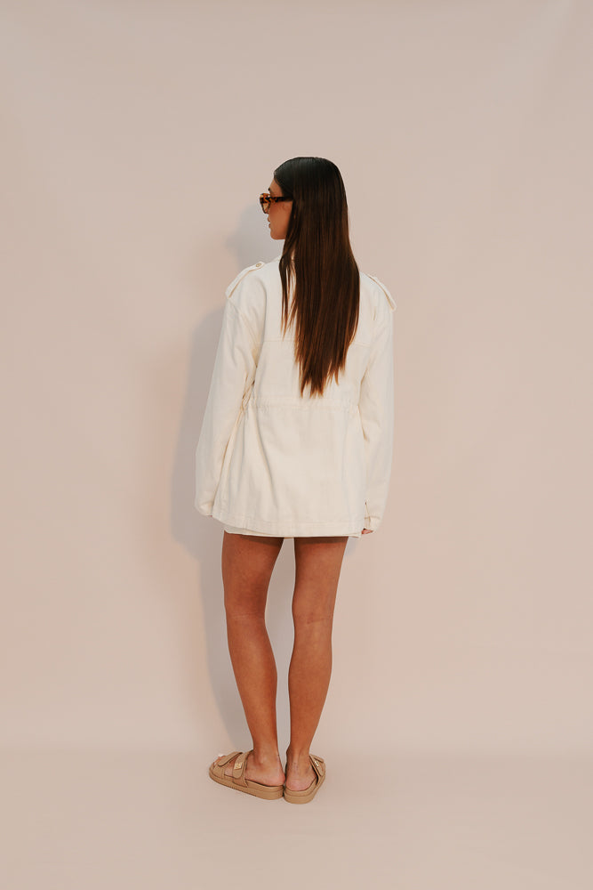 Gemini Jacket - Cream