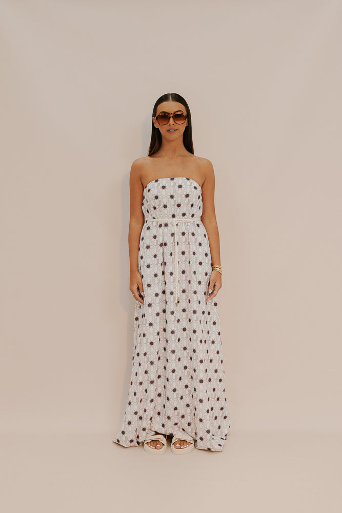 Osprey Maxi Dress - Sable Print