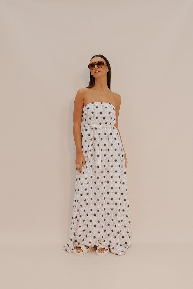 Osprey Maxi Dress - Sable Print