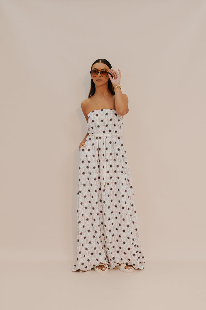 Osprey Maxi Dress - Sable Print