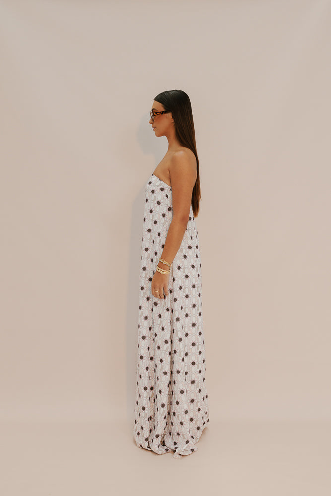 Osprey Maxi Dress - Sable Print