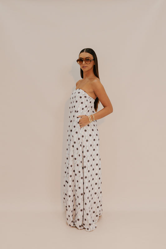 Osprey Maxi Dress - Sable Print