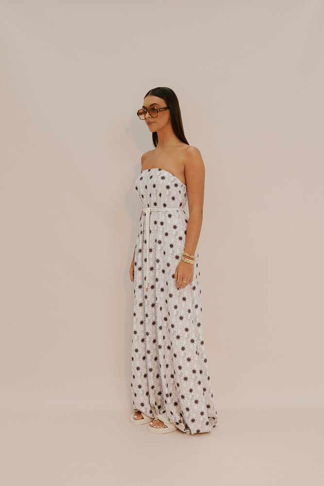 Osprey Maxi Dress - Sable Print