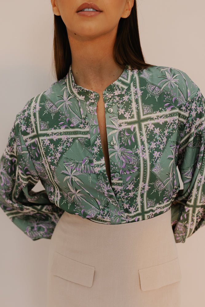 Toucan Blouse - Toucan Print