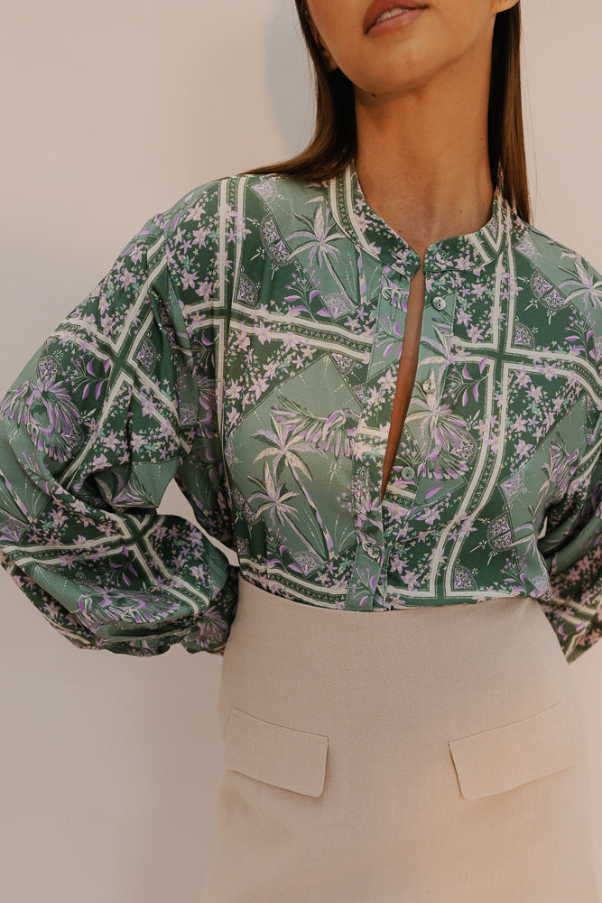 Toucan Blouse - Toucan Print