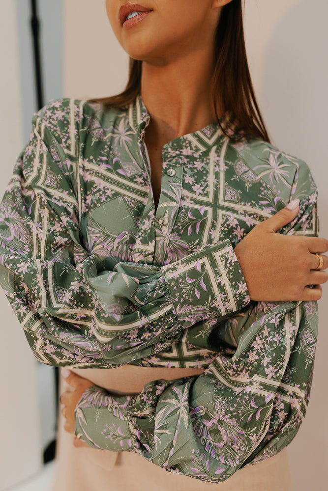 Toucan Blouse - Toucan Print