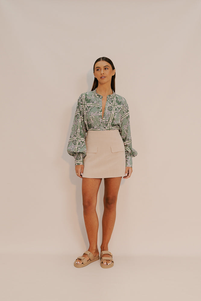 Toucan Blouse - Toucan Print