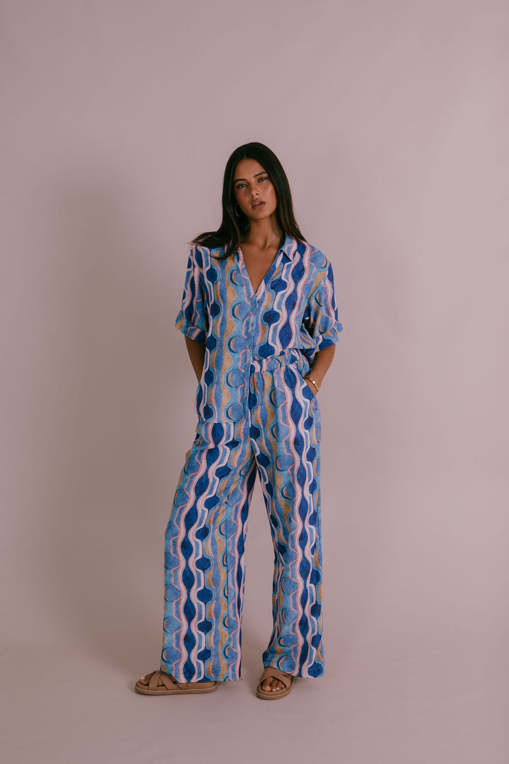Corfu Shirt - Greece Print