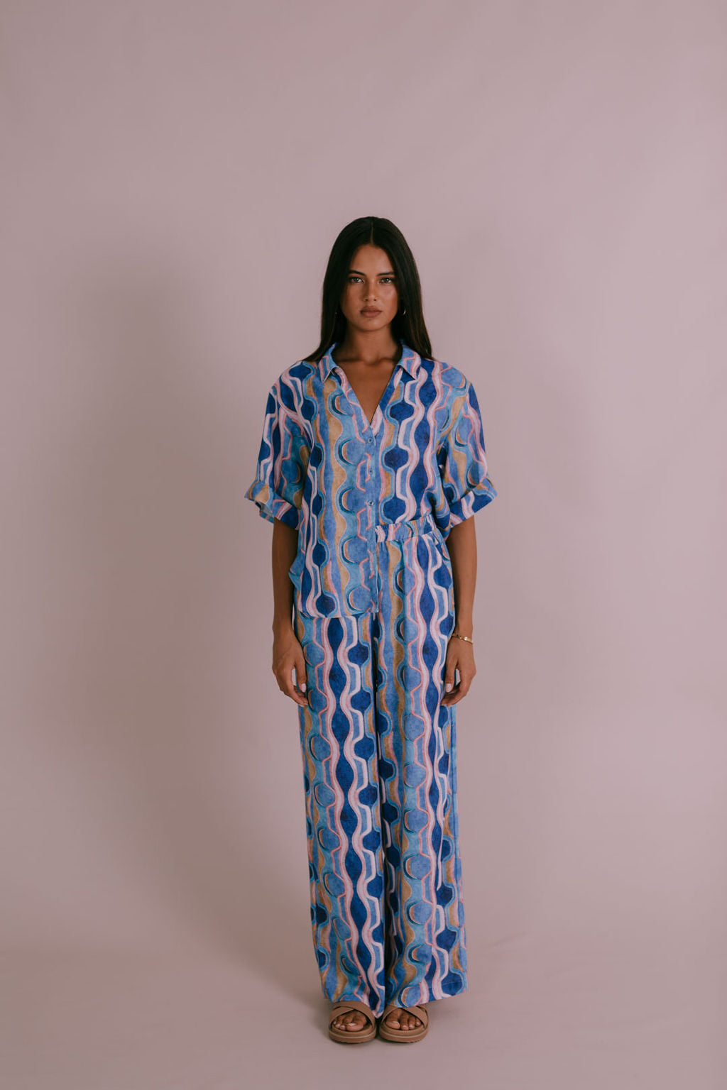 Corfu Shirt - Greece Print